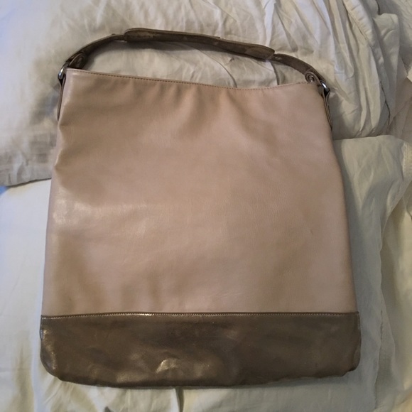 Pink and glitter gold bag by express - Picture 2 of 5