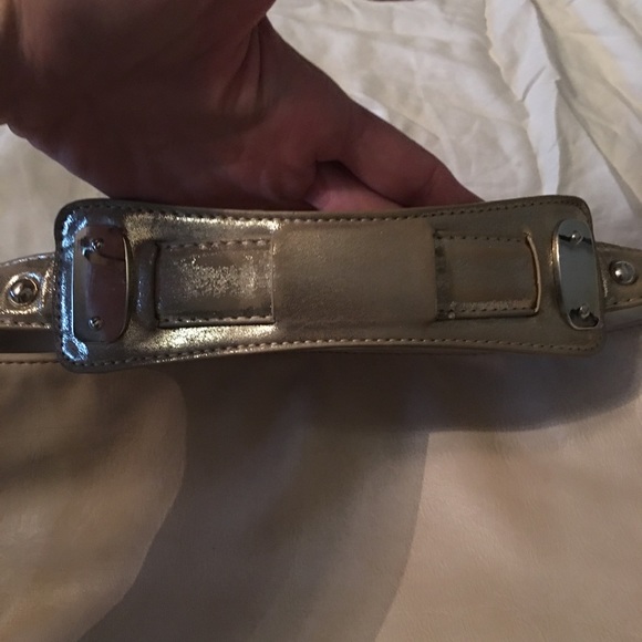 Pink and glitter gold bag by express - Picture 4 of 5