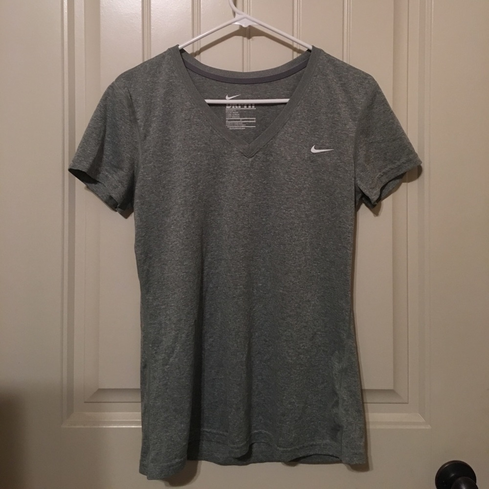 Grey Nike Dri-Fit Shirt