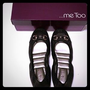 Me Too Black, Brand New With Box Size 7.5M  flats