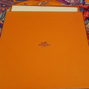 Authentic Hermes silk scarf!
