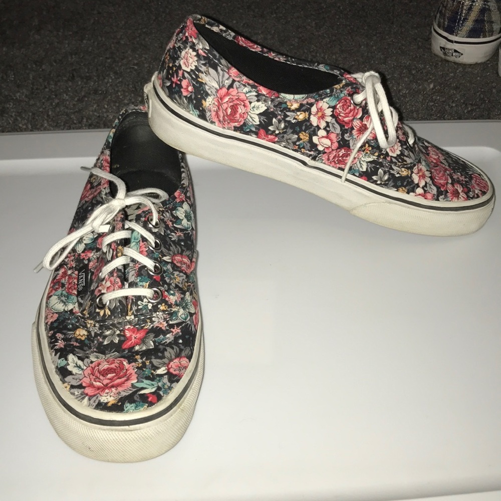 floral vans - Picture 1 of 3