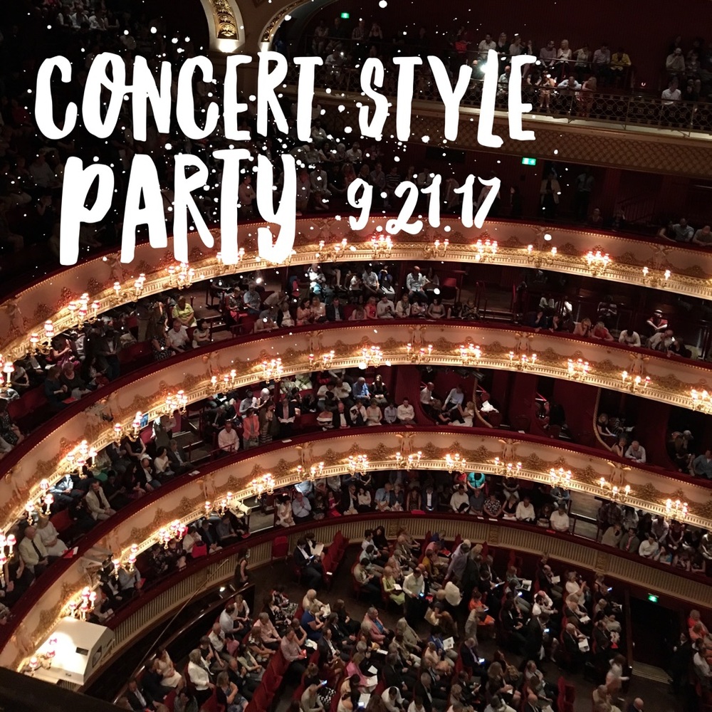 THANK YOU !!!🌹🌹💝💝CONCERT STYLE PARTY
