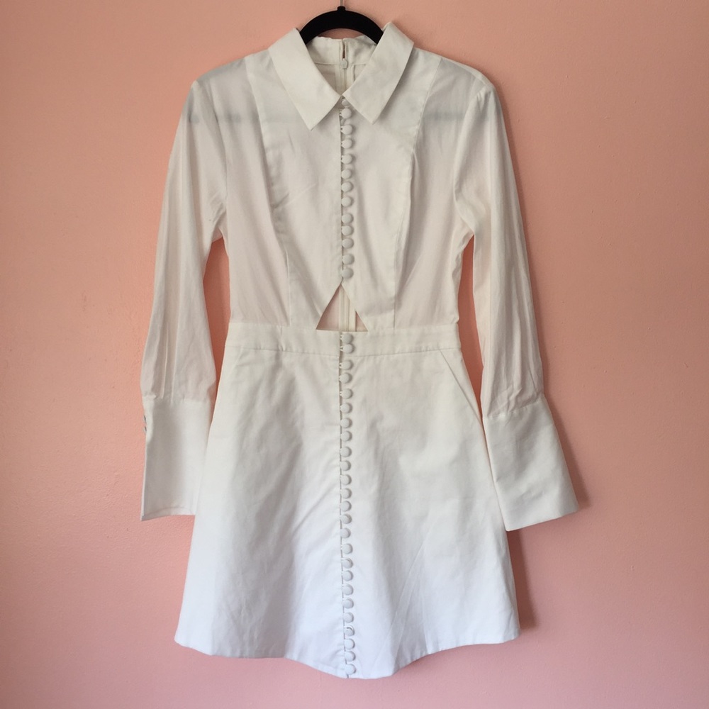 C/MEO Collective Buttoned Shirtdress - Picture 2 of 4