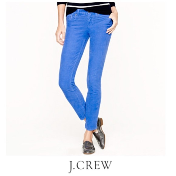 j crew colored jeans