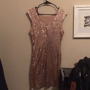 New Year's Eve party mini dress