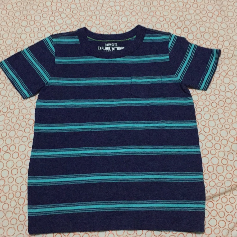 Striped pocket tee by crewcuts