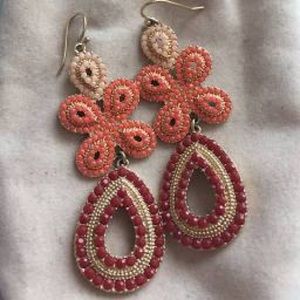 Stella and dot Capri chandelier earrings