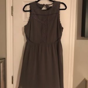 LC Lauren Conrad Grey Dress
