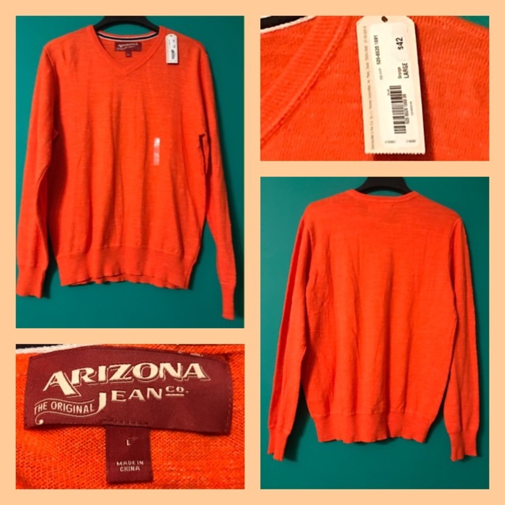 ARIZONA JEANS CO. SWEETER SIZE LARGE ( NWT)