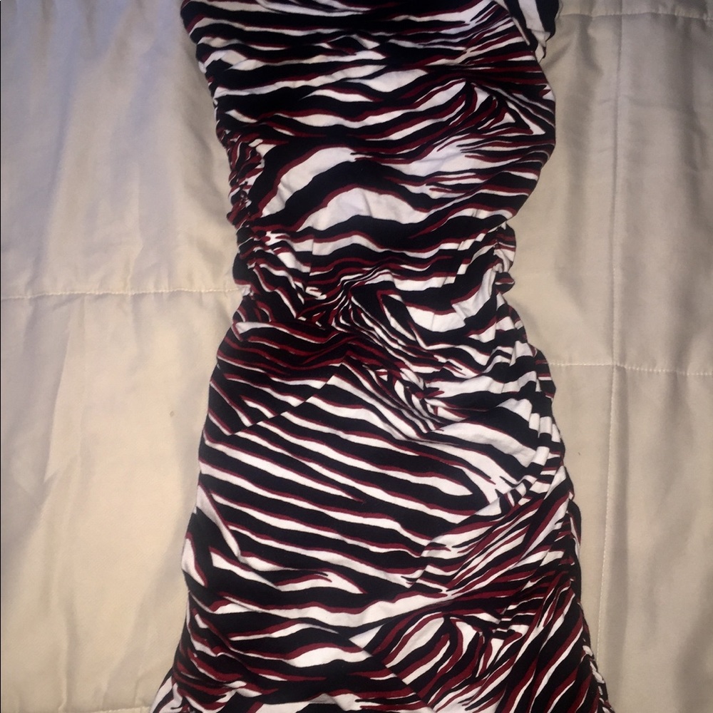 Express Ruched Tube Dress XS
