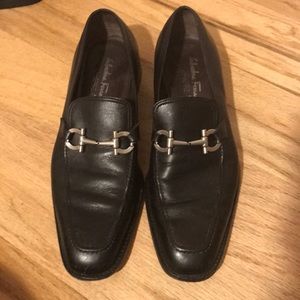 Black Ferragamo shoes
