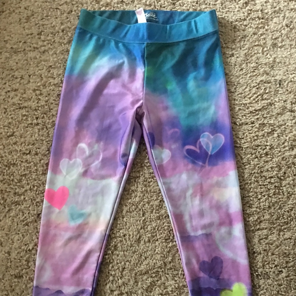 girls justice leggings