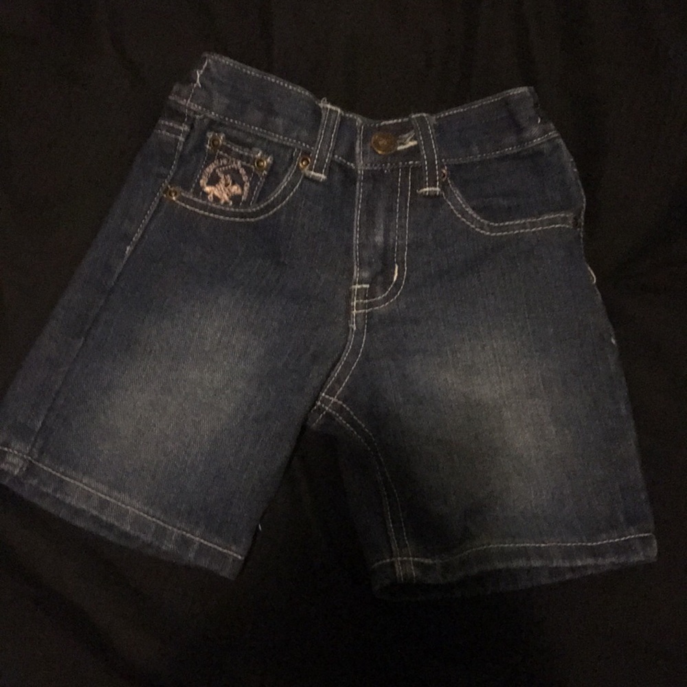 Children's denim shorts