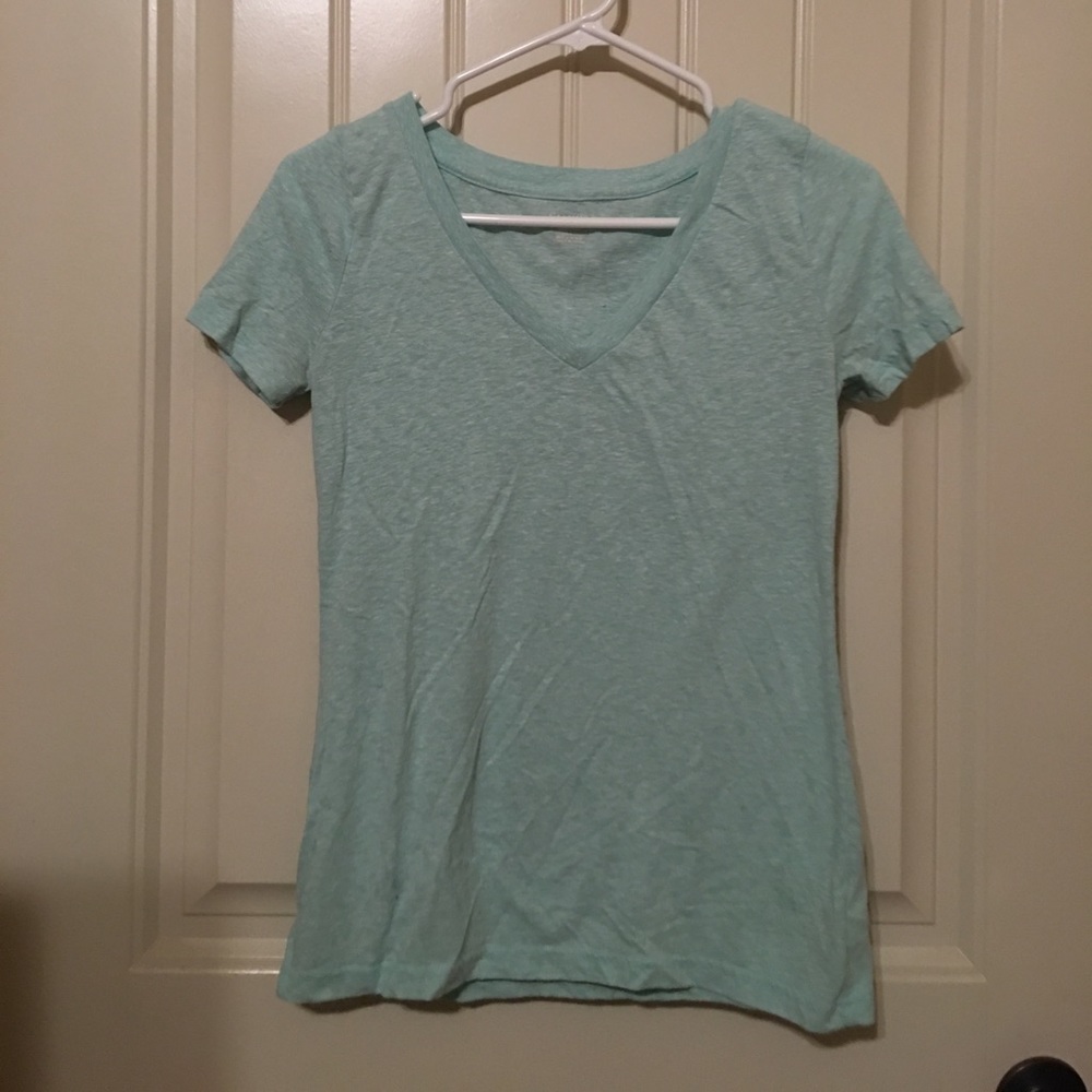 Mossimo Turquoise V-neck
