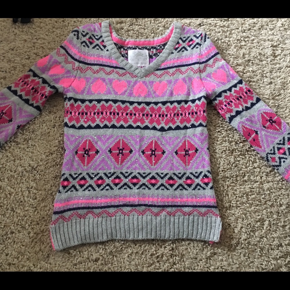 girls justice sweater