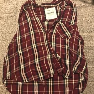Plaid Top