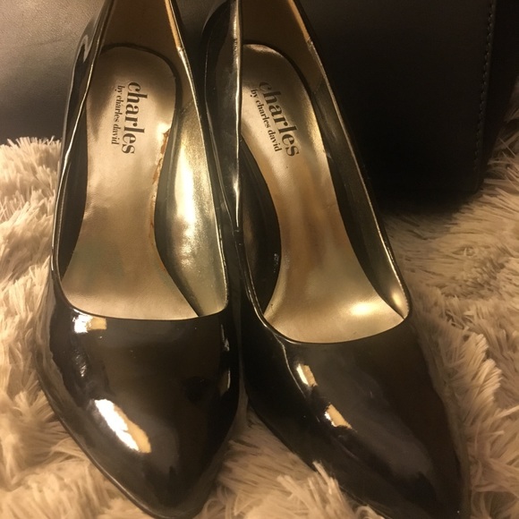 charles david black pumps