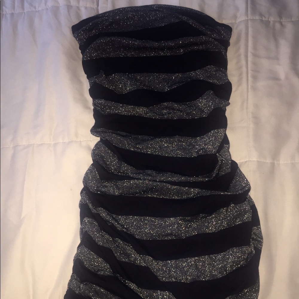 Express Ruched Tube Dress XS NWT