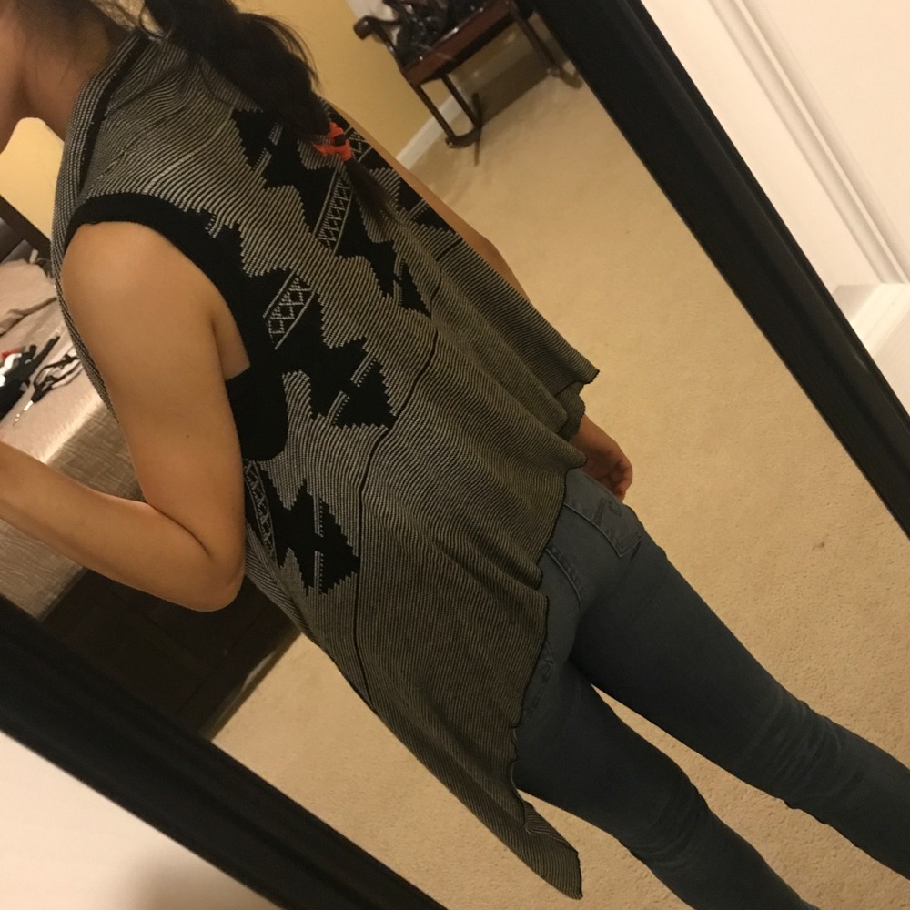 Black & White Vest