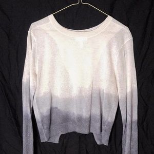 Small - Sheer Custom Dyed Long Sleeve Shirt