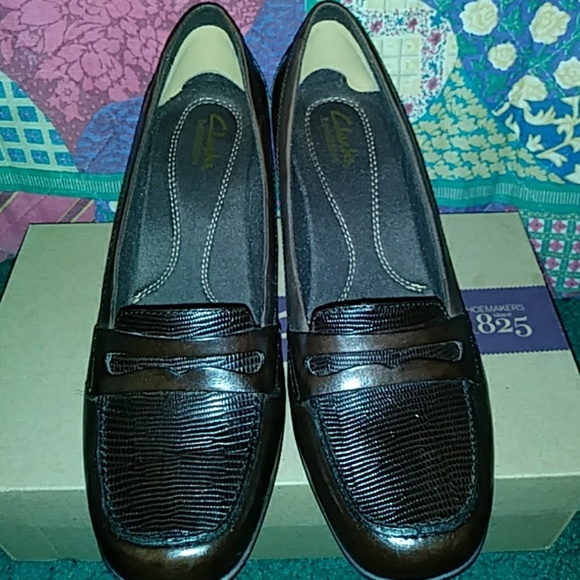 ♨️SALE♨️Leather Loafer Style Pump - Picture 2 of 7