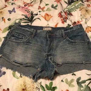 Free People Jean Shorts