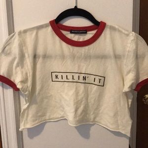 "Killin' It" crop top