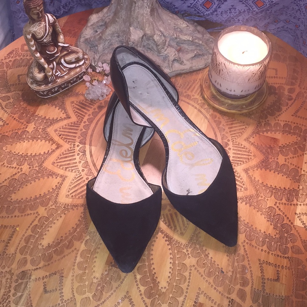 San Edelman Black Flats USED
