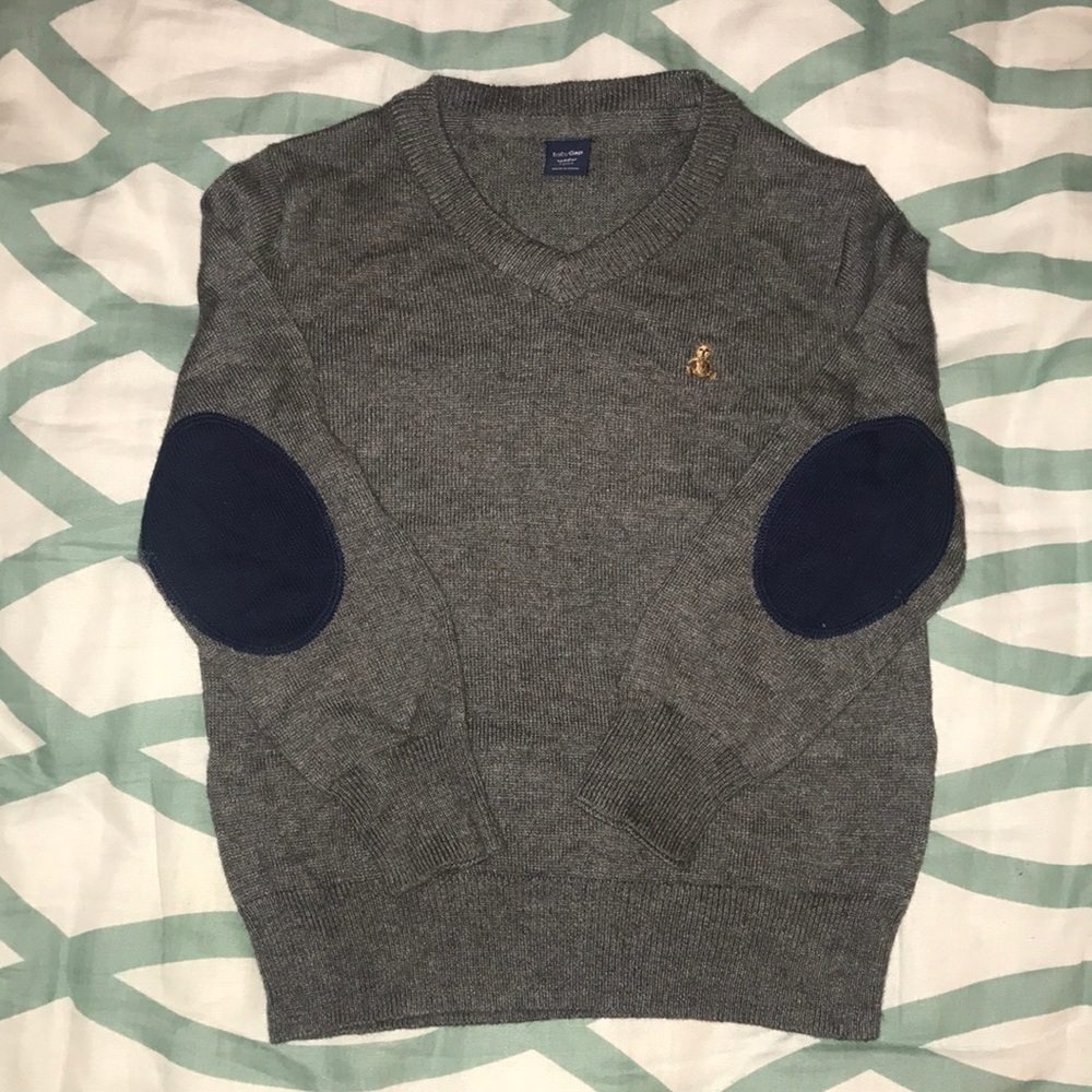 EUC -Baby Gap Sweater w/ elbow patches - Sz. 2