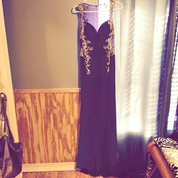 Purple formal dress - Picture 1 of 2