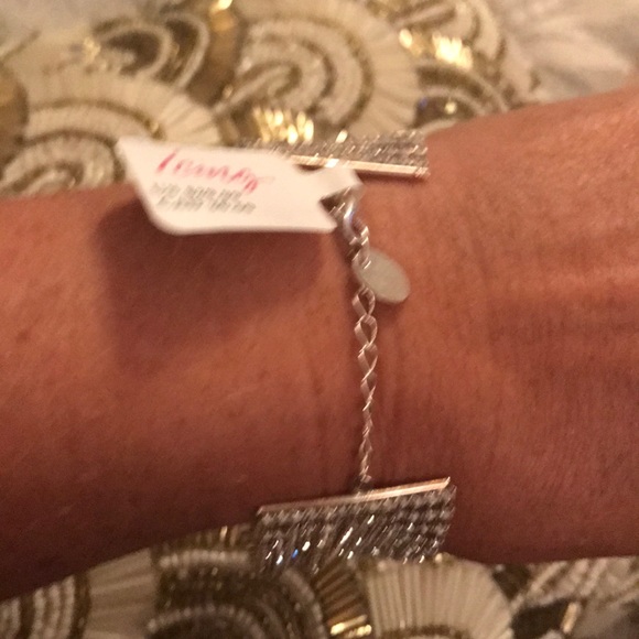 Rhinestone bracelet Multi strand - Picture 4 of 4