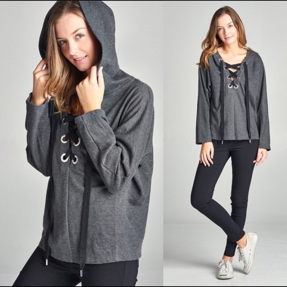 Tops - Gray Sweatshirt