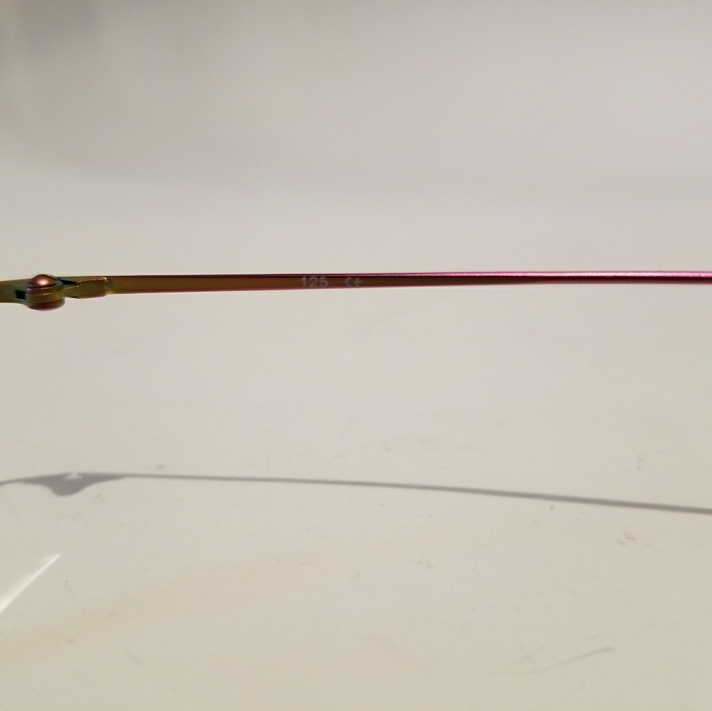 Totally Rimless Rx Glasses Magenta - Picture 4 of 4