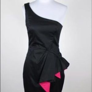 French Connection One Shoulder Dress