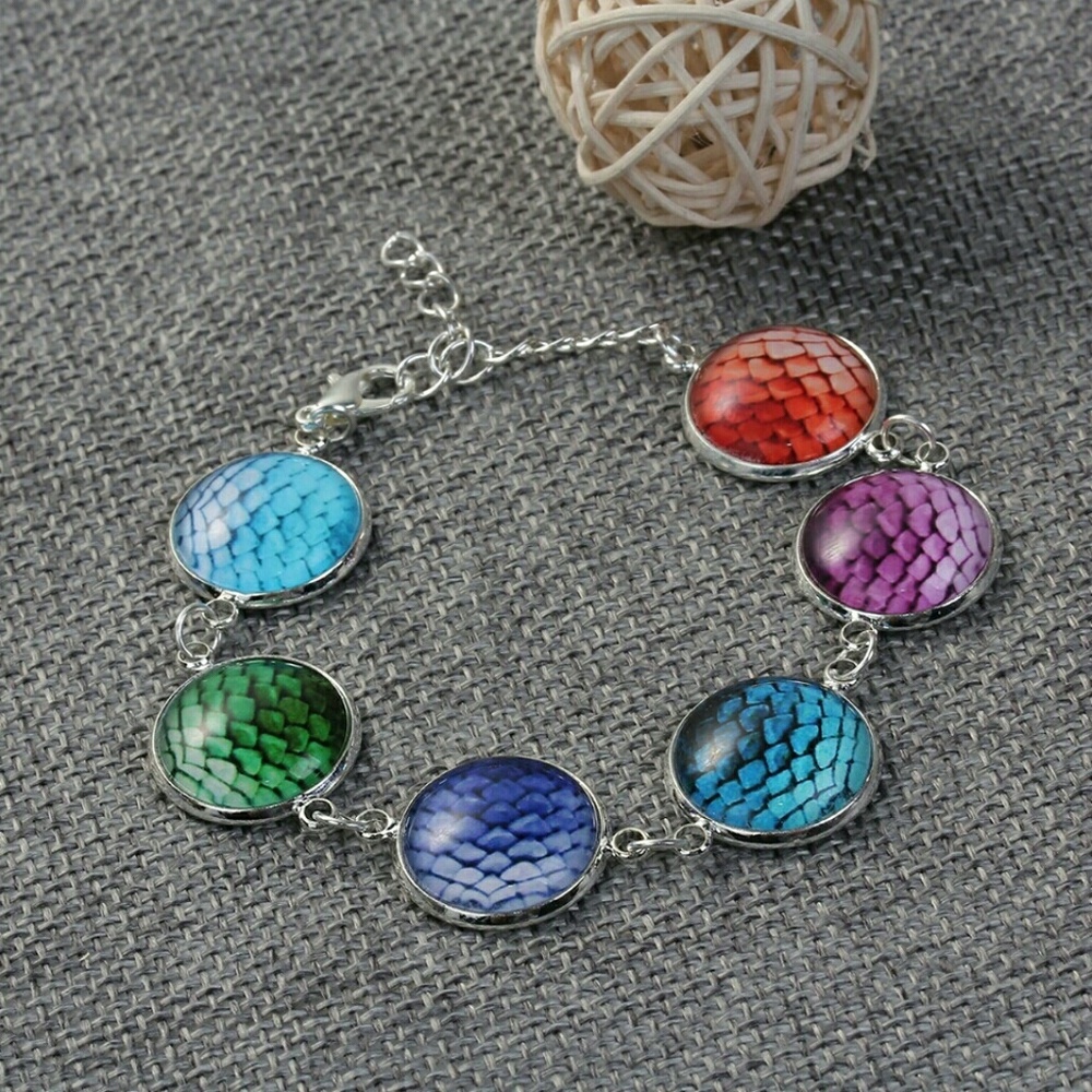 3/$15 Handmade Dragon Scale Bracelet