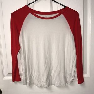 American eagle, soft and sexy baseball shirt