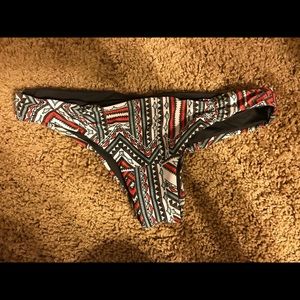 Reversible l*space swim bottoms. XS