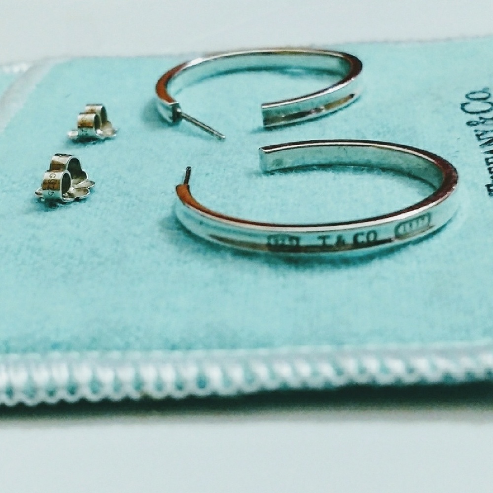 Tiffany 925 Narrow earrings