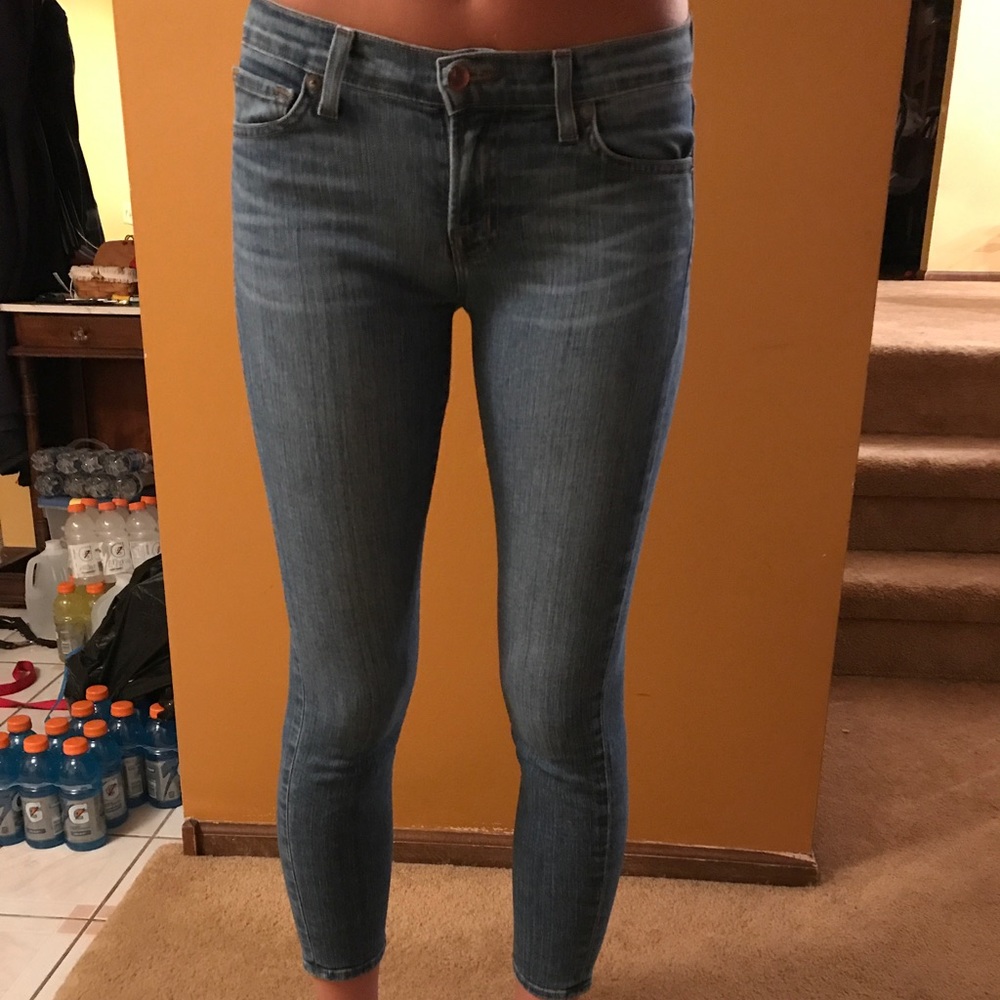 J brand cropped jeans