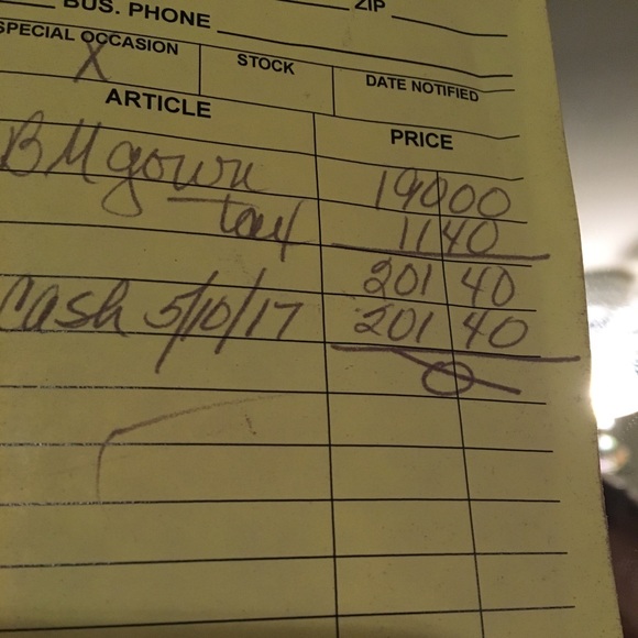 Floor Length New Maroon/Wine Bridesmaid/prom Gown - Picture 5 of 8