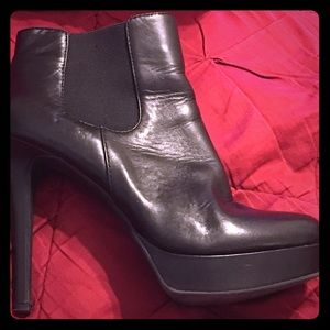 Black Gianni Bini Booties