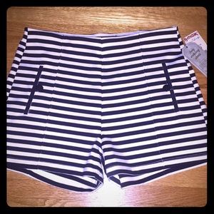 CUTE stripped shorts