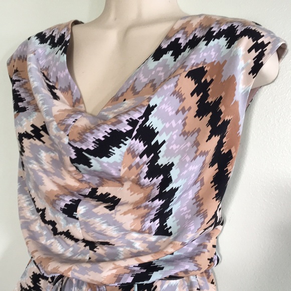 JESSICA SIMPSON Geometric print professional dress - Picture 3 of 6