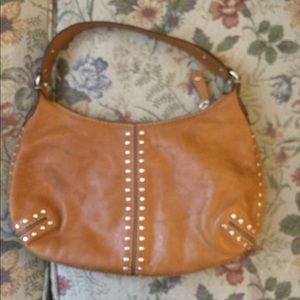 Micheal Kors leather with studs purse