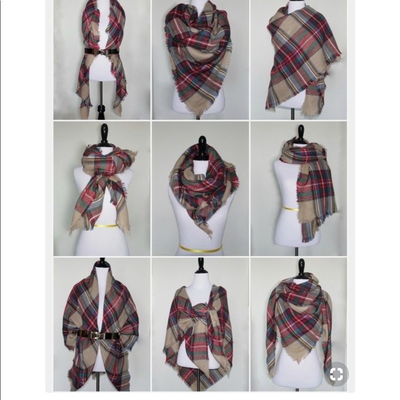 Quilt Scarf 43โ X 43โ inches - Picture 7 of 7