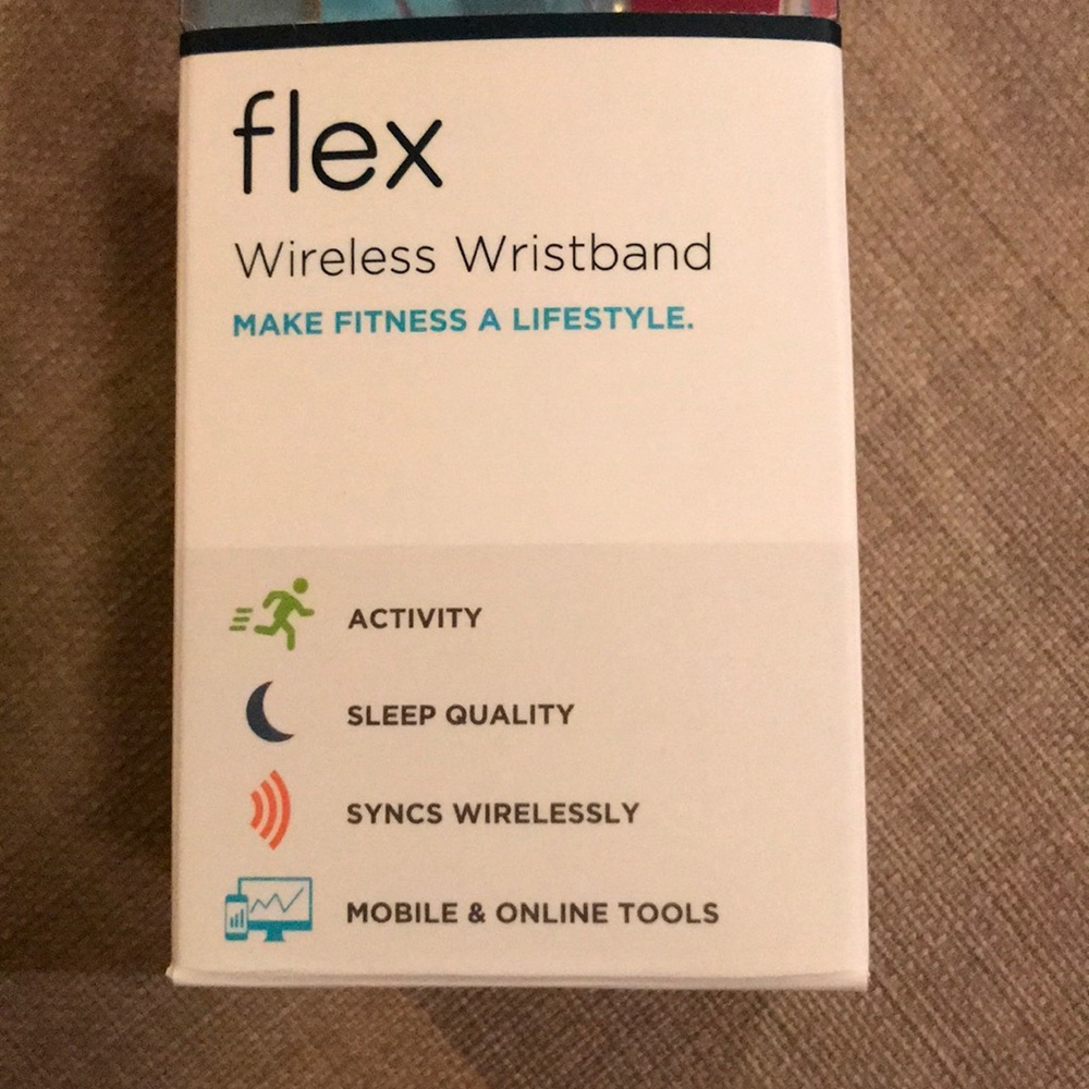 Fitbit Flex in original box.