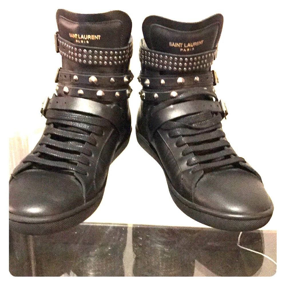 SAINT LAURENT high top sneaker 100%authentic