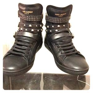 SAINT LAURENT high top sneaker 100%authentic