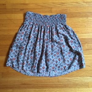 MOSSIMO SUPPLY CO floral skirt